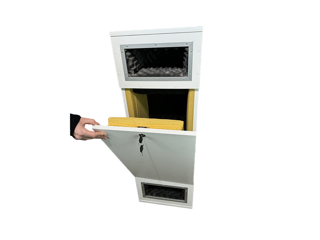 Rauschunterdrückungsbox – für ASICs – klein (weiß)